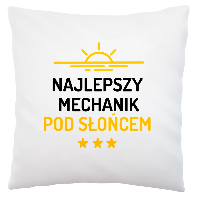 Najlepszy Mechanik Pod Słońcem - Poduszka Biała