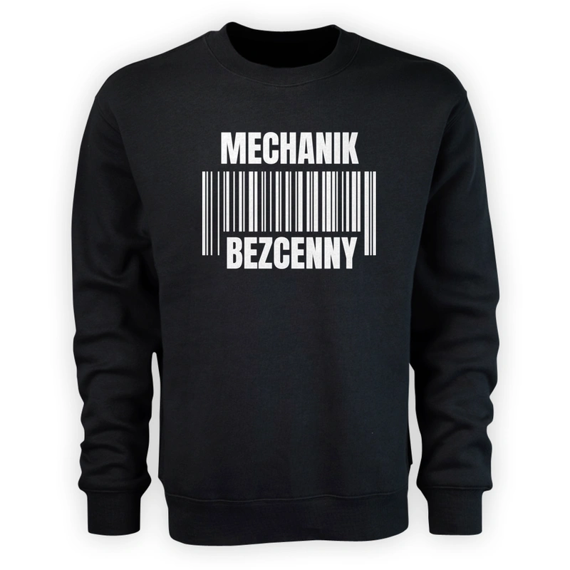 Mechanik Bezcenny - Męska Bluza Czarna