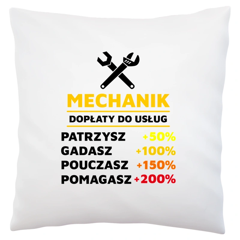 Dopłaty Do Usług Mechanik - Poduszka Biała