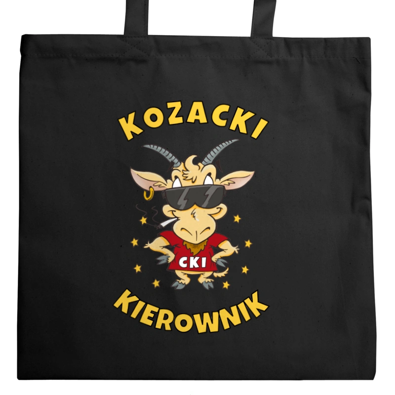 Kozacki Kierownik - Torba Na Zakupy Czarna