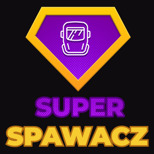 Super Spawacz - Męska Bluza z kapturem Czarna