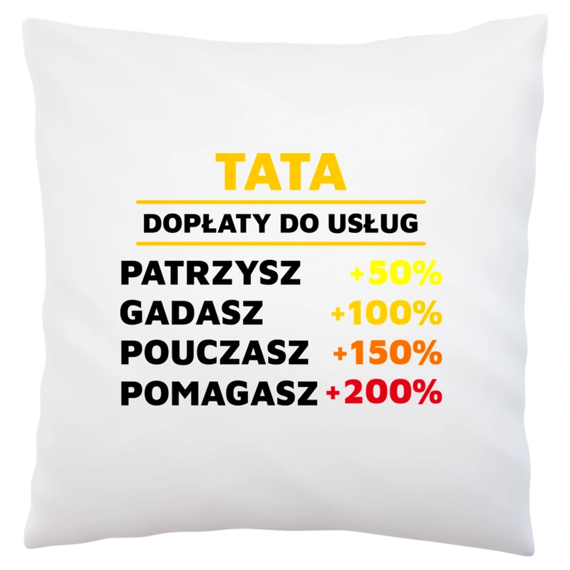 Dopłaty Do Usług Tata - Poduszka Biała