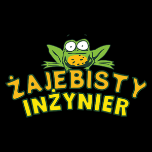 Żajebisty Inżynier - Torba Na Zakupy Czarna