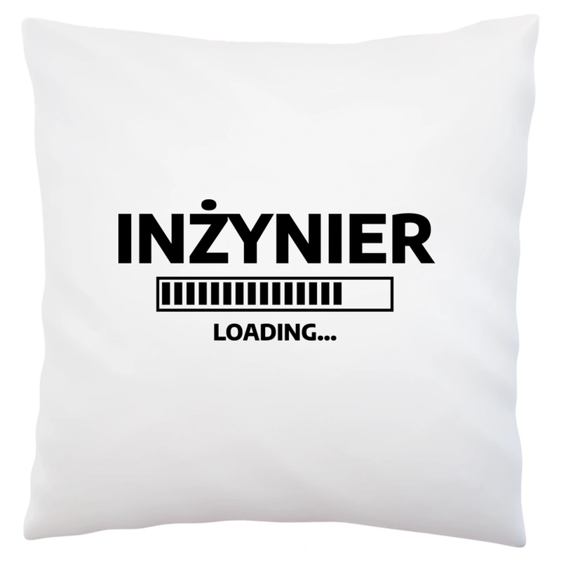 Inżynier Loading - Poduszka Biała