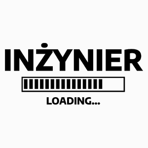 Inżynier Loading - Poduszka Biała