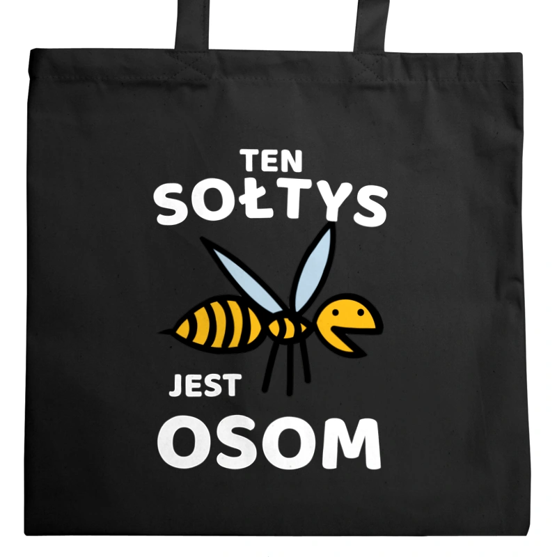 Ten Sołtys Jest Osom Awesome - Torba Na Zakupy Czarna