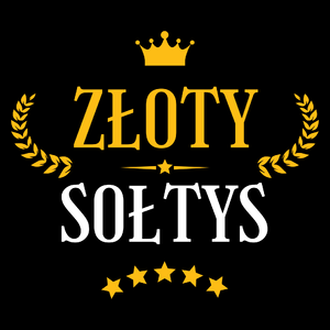 Złoty Sołtys - Torba Na Zakupy Czarna