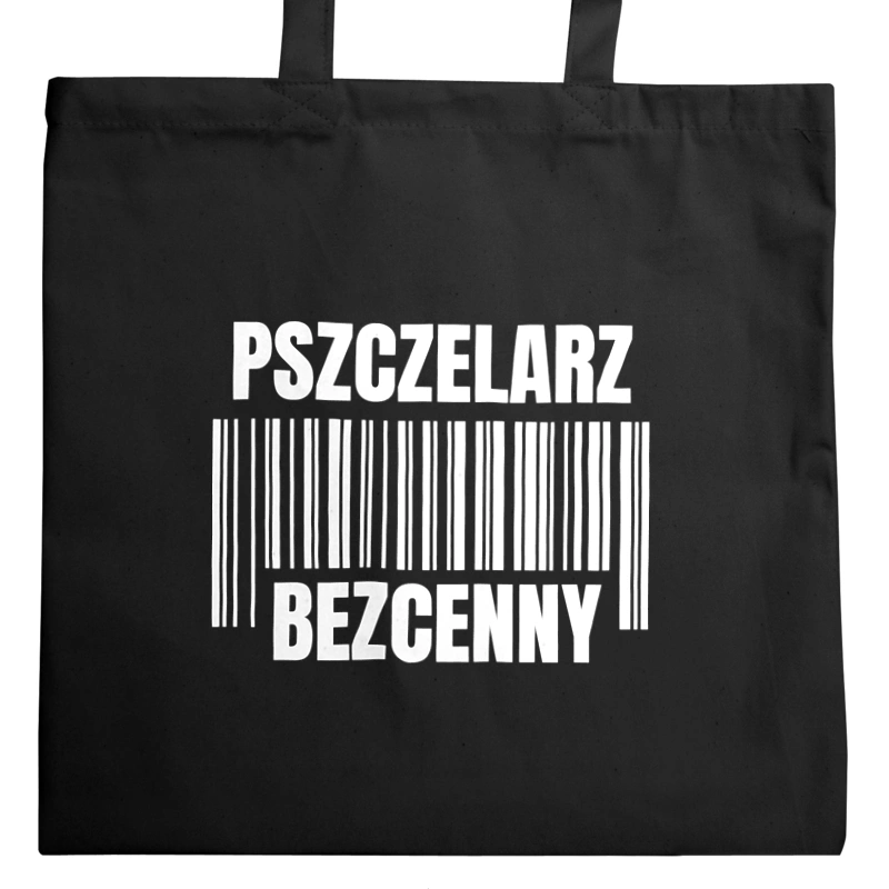 Pszczelarz Bezcenny - Torba Na Zakupy Czarna