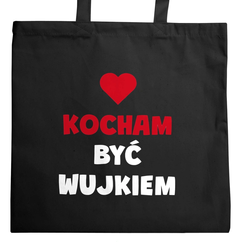 Kocham Być Wujkiem - Torba Na Zakupy Czarna