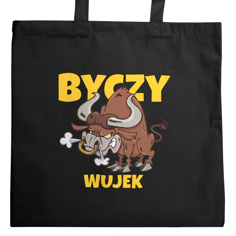 Byczy Wujek - Torba Na Zakupy Czarna