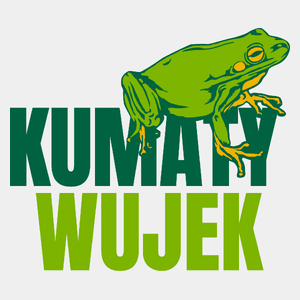 Kumaty Wujek - Męska Koszulka Biała