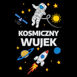 Kosmiczny Wujek - Torba Na Zakupy Czarna