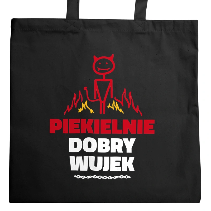 Piekielnie Dobry Wujek - Torba Na Zakupy Czarna