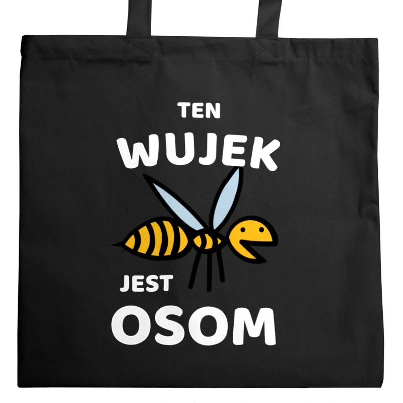 Ten Wujek Jest Osom Awesome - Torba Na Zakupy Czarna