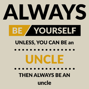 Always Be Uncle - Torba Na Zakupy Natural