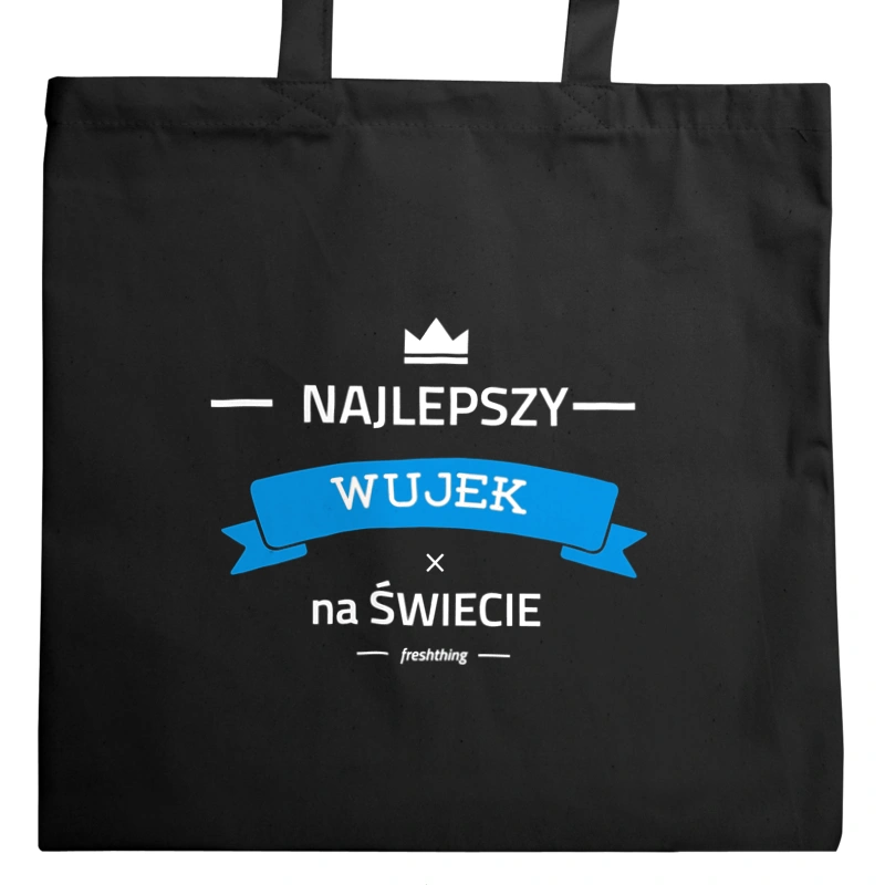 Najlepszy Wujek Na Świecie - Torba Na Zakupy Czarna