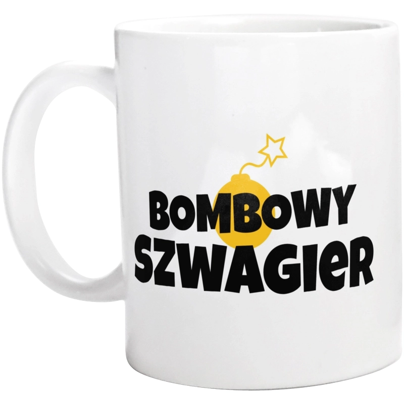 Bombowy Szwagier - Kubek Biały