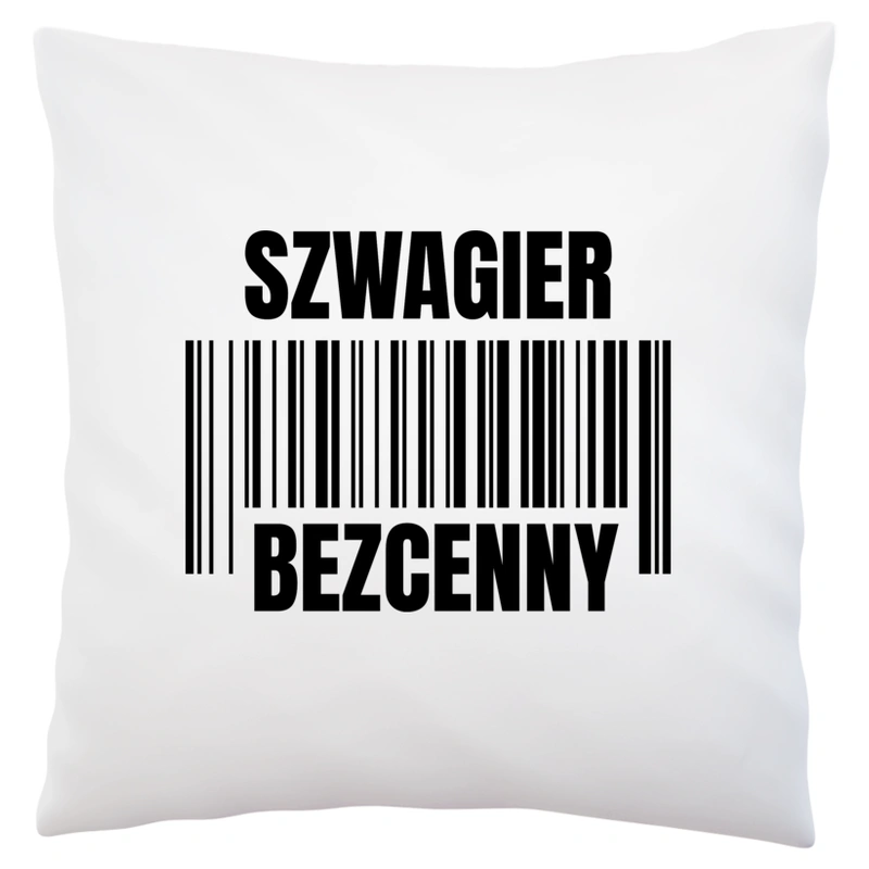 Szwagier Bezcenny - Poduszka Biała