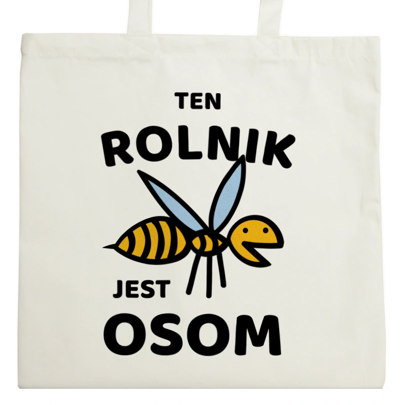 Ten Rolnik Jest Osom Awesome - Torba Na Zakupy Natural