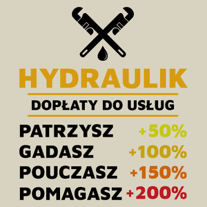 Dopłaty Do Usług Hydraulik - Torba Na Zakupy Natural