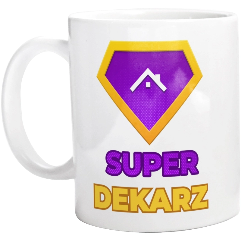 Super Dekarz - Kubek Biały