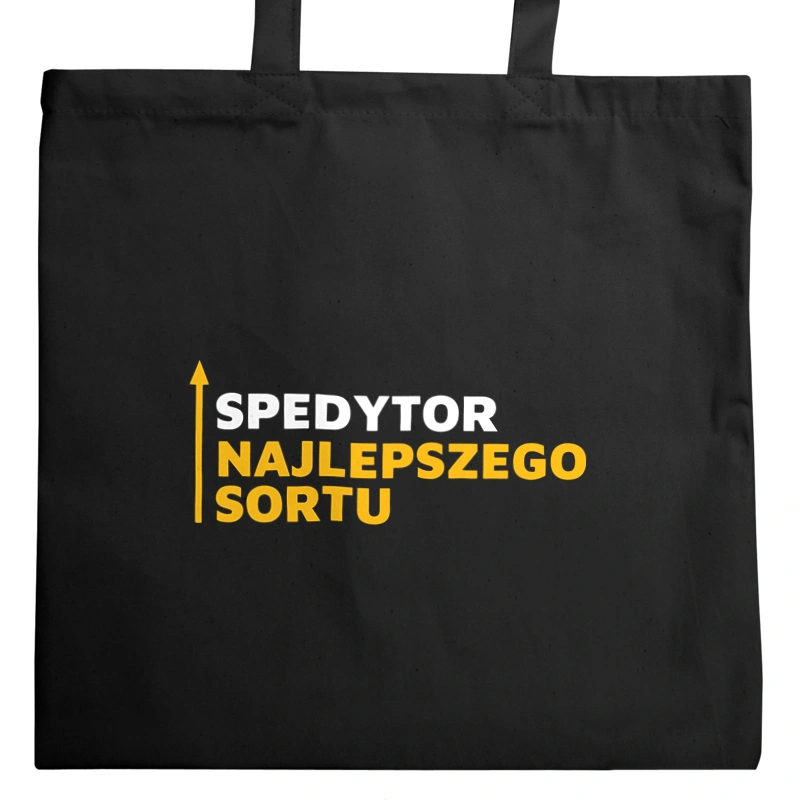 Spedytor Najlepszego Sortu - Torba Na Zakupy Czarna