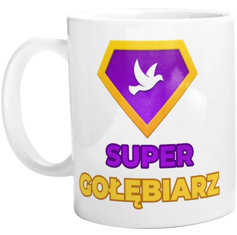 Super Gołębiarz - Kubek Biały