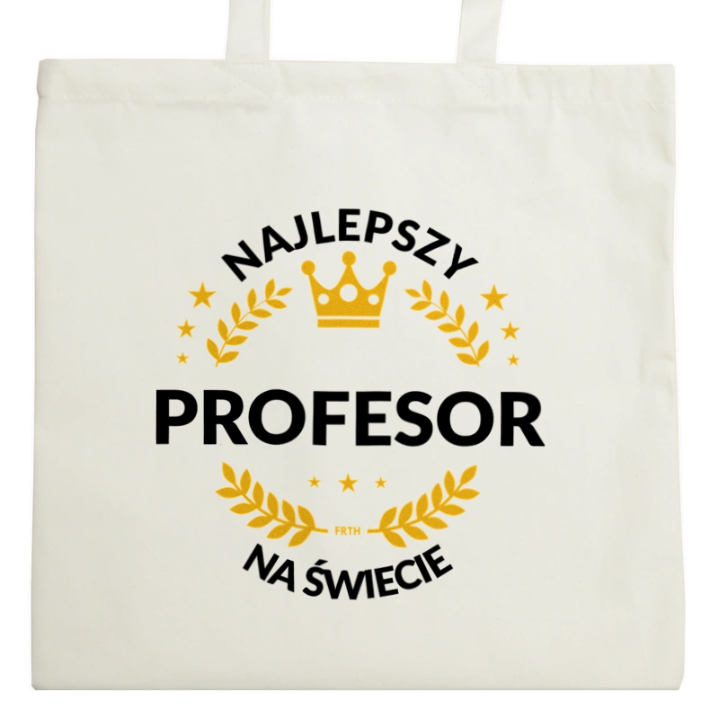 Najlepszy Profesor Na Świecie - Torba Na Zakupy Natural