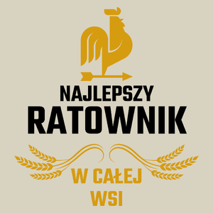 Najlepszy ratownik w całej wsi - Torba Na Zakupy Natural