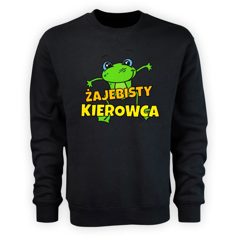 Żajebisty Kierowca - Męska Bluza Czarna