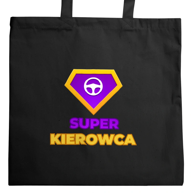 Super Kierowca - Torba Na Zakupy Czarna