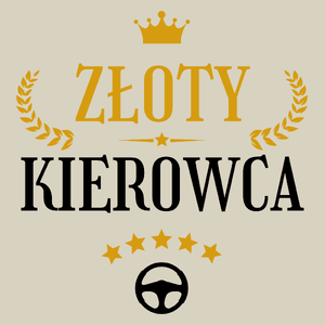 Złoty Kierowca - Torba Na Zakupy Natural