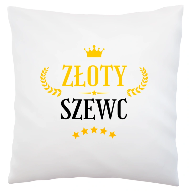 Złoty Szewc - Poduszka Biała