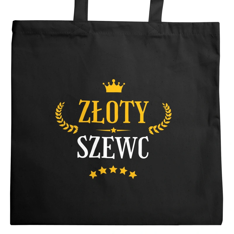 Złoty Szewc - Torba Na Zakupy Czarna