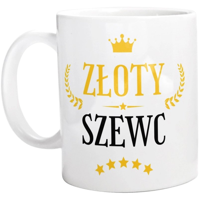 Złoty Szewc - Kubek Biały