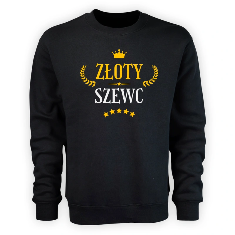 Złoty Szewc - Męska Bluza Czarna