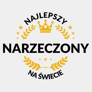 Najlepszy Narzeczony Na Świecie - Męska Koszulka Biała