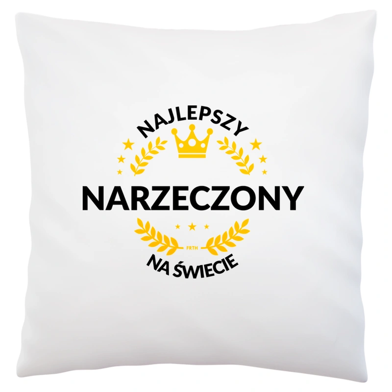 Najlepszy Narzeczony Na Świecie - Poduszka Biała