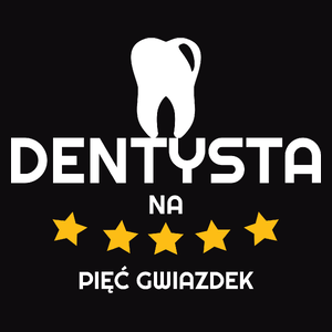 Dentysta Na 5 Gwiazdek - Męska Bluza z kapturem Czarna