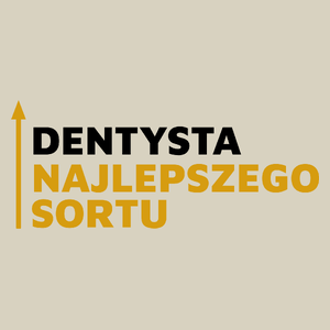 Dentysta Najlepszego Sortu - Torba Na Zakupy Natural