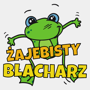 Żajebisty Blacharz - Męska Koszulka Biała