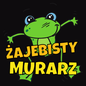 Żajebisty Murarz - Męska Koszulka Czarna