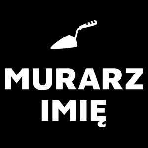 Napis Murarz - Torba Na Zakupy Czarna