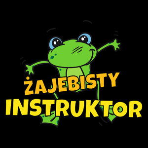 Żajebisty Instruktor - Torba Na Zakupy Czarna