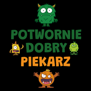 Potwornie Dobry Piekarz - Torba Na Zakupy Czarna