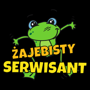 Żajebisty Serwisant - Torba Na Zakupy Czarna