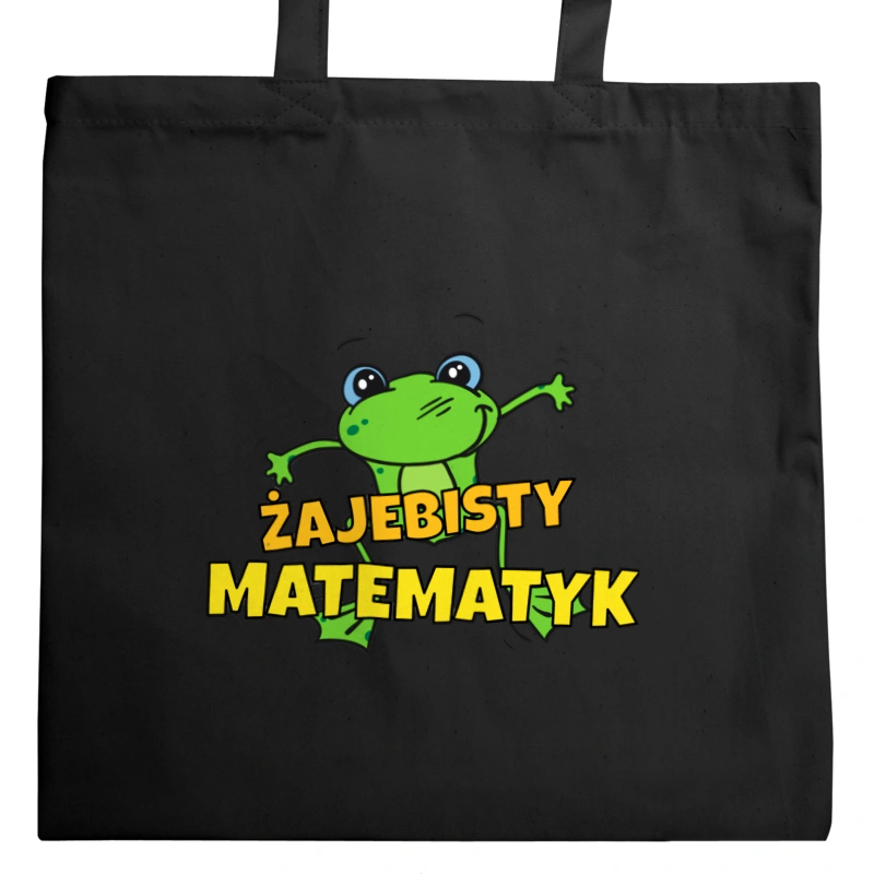 Żajebisty matematyk - Torba Na Zakupy Czarna