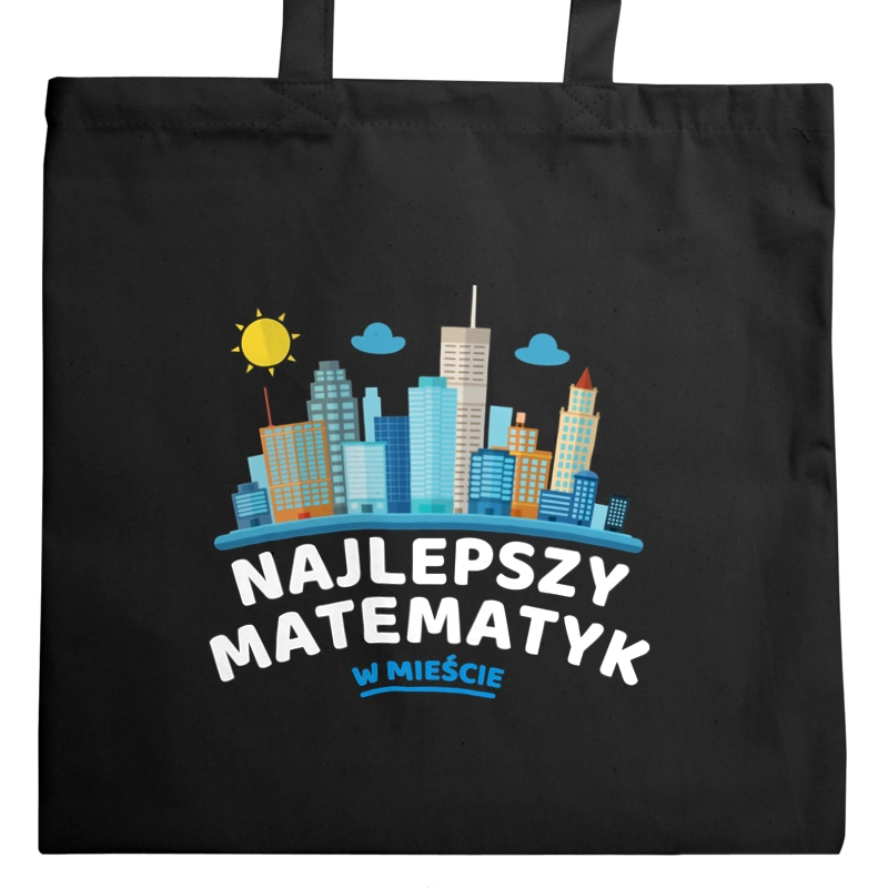 Najlepszy Matematyk W Mieście - Torba Na Zakupy Czarna