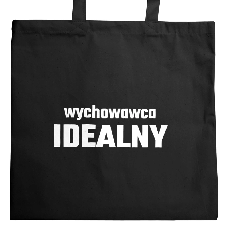 Wychowawca Idealny - Torba Na Zakupy Czarna