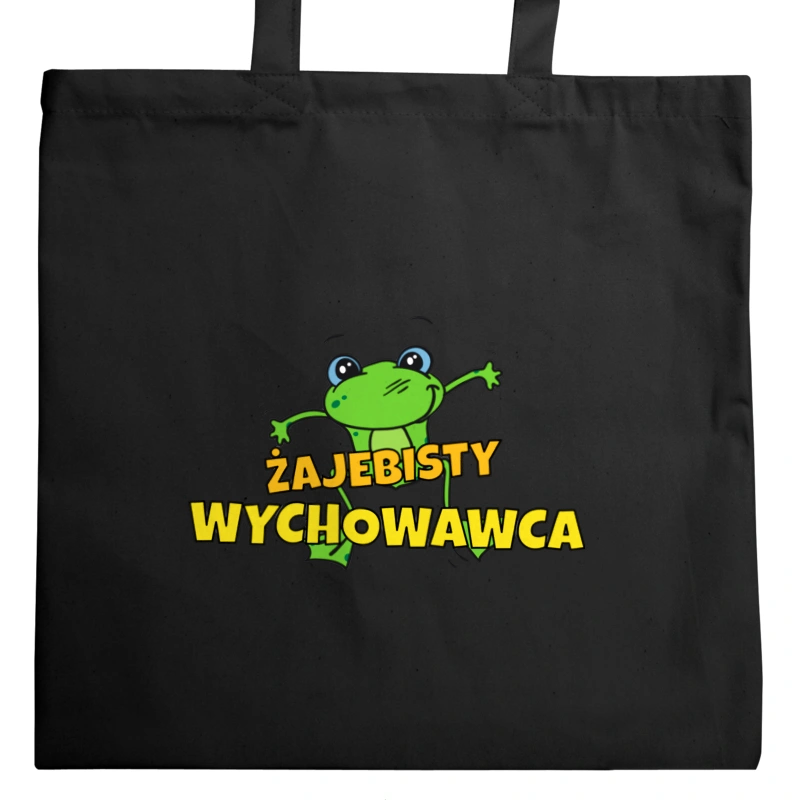 Żajebisty Wychowawca - Torba Na Zakupy Czarna